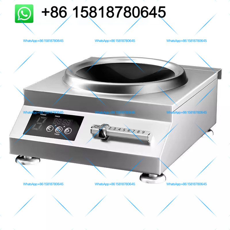Kitchen Appliances Electric Stove - 小型磁気ストーブ、凹面混合、大出力電磁調理器、キッチンフライパン、家庭用調理器具、攪拌機能付き