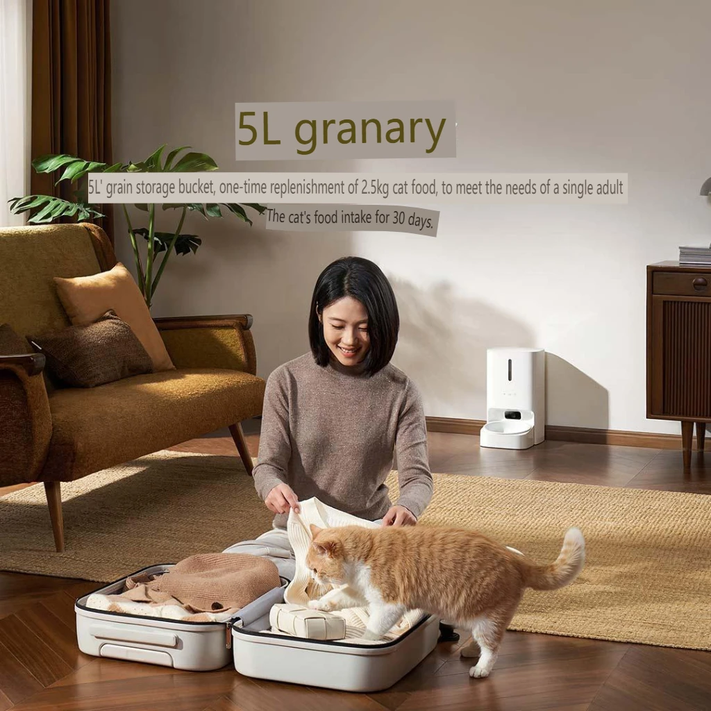 Xiaomi スマート 猫 自動給餌器 カメラ付き, ペット - Kitchen Appliances Video のレビューと価格