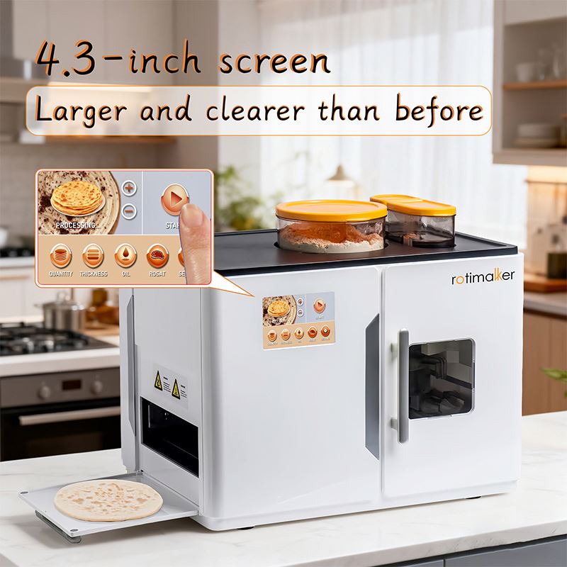家庭用温度調節機能付き電動インテリジェント自動ロティメーカー - Roti Maker Automatic のレビューと価格