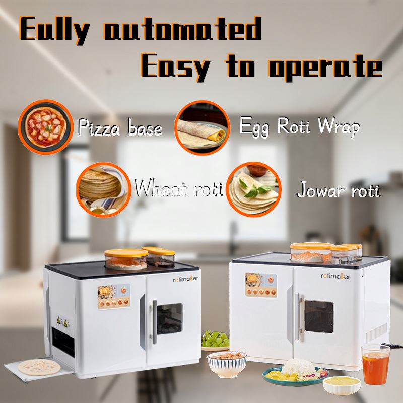 家庭用温度調節機能付き電動インテリジェント自動ロティメーカー - Roti Maker Automatic のレビューと価格