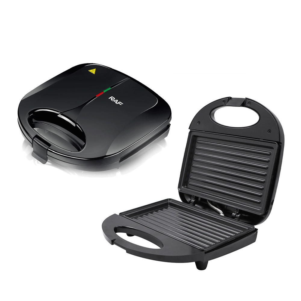 ノンスティックプレート付き電気サンドイッチメーカー、ワッフル - Sandwich Press Grill のレビューと価格