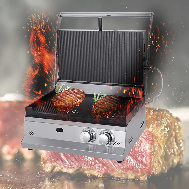 新型プレスサンドイッチメーカー パニーニプレスグリル ガスハ - Sandwich Press Grill のレビューと価格