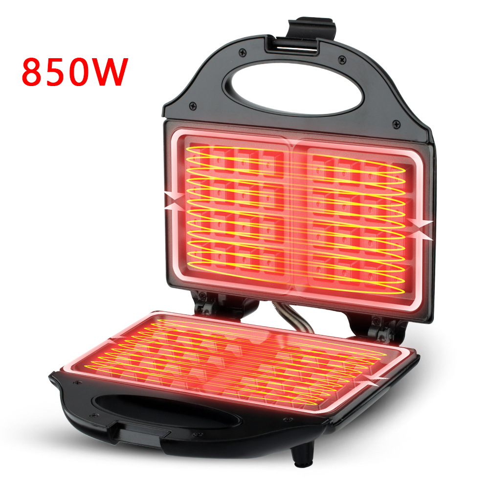 プロ仕様電気ワッフルメーカー調理器具多機能朝食ワッフルマシン - Sandwich Press Grill のレビューと価格