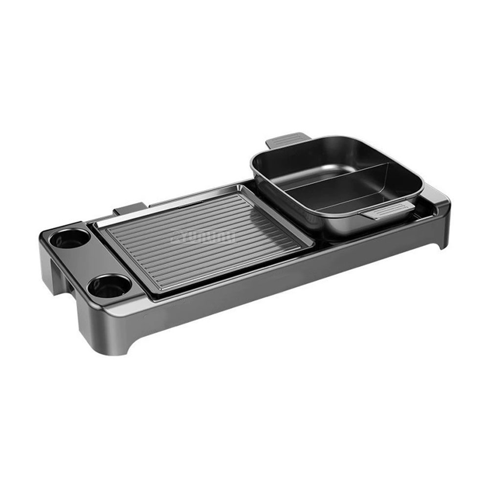 電気バーベキューホットポットストーブデュアルフレーバー調理鍋 - Kitchen Appliances Electric Stove のレビューと価格
