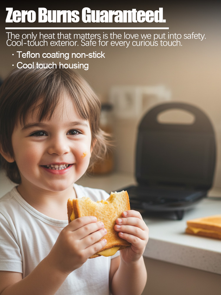 サンドイッチメーカー Sonifer SF-6173 750 - Sandwich Press Grill のレビューと価格