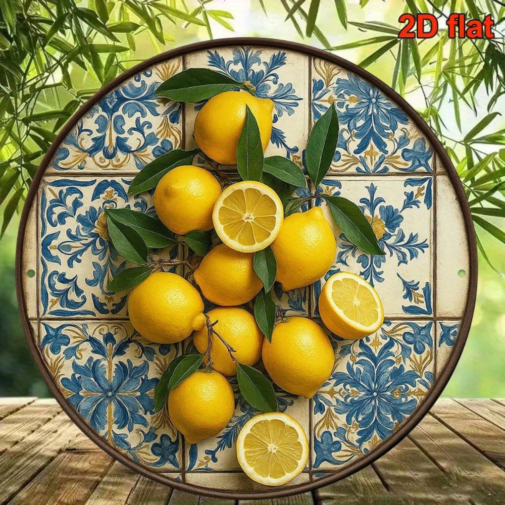 CIFBUY レトロフレンチレモンフルーツラウンド 8x8イ - Kitchen Appliances Vintage のレビューと価格