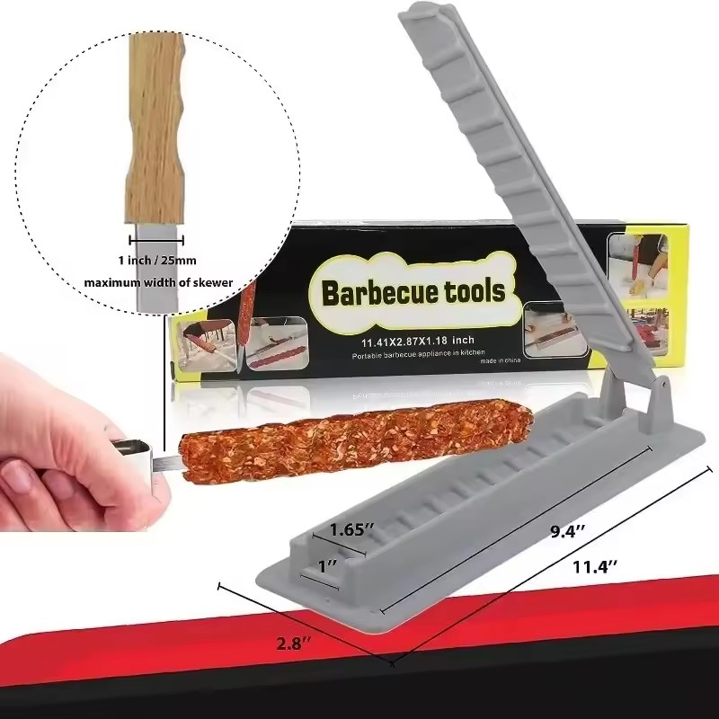 シングルロウケバブメーカーバーベキュー肉串機ケバブプレスメー - Sandwich Press Grill のレビューと価格