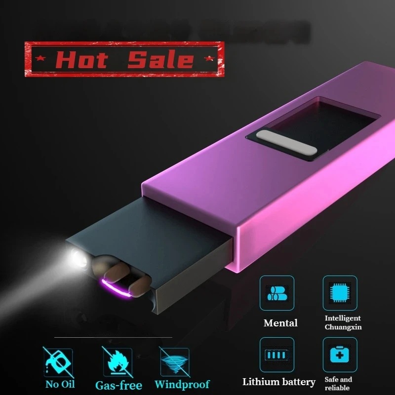 ポータブルパルスアーク電子ライター屋外防風LEDパワーディス - Kitchen Appliances Electric Stove のレビューと価格
