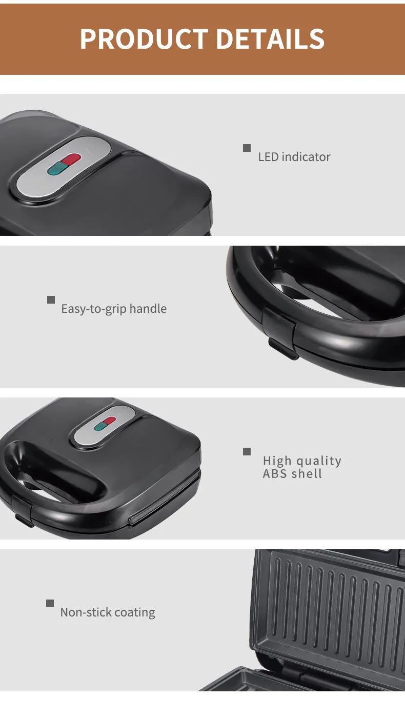 220/110V 家庭用電化製品 10 in 1 サンドイッ - Sandwich Press Grill のレビューと価格
