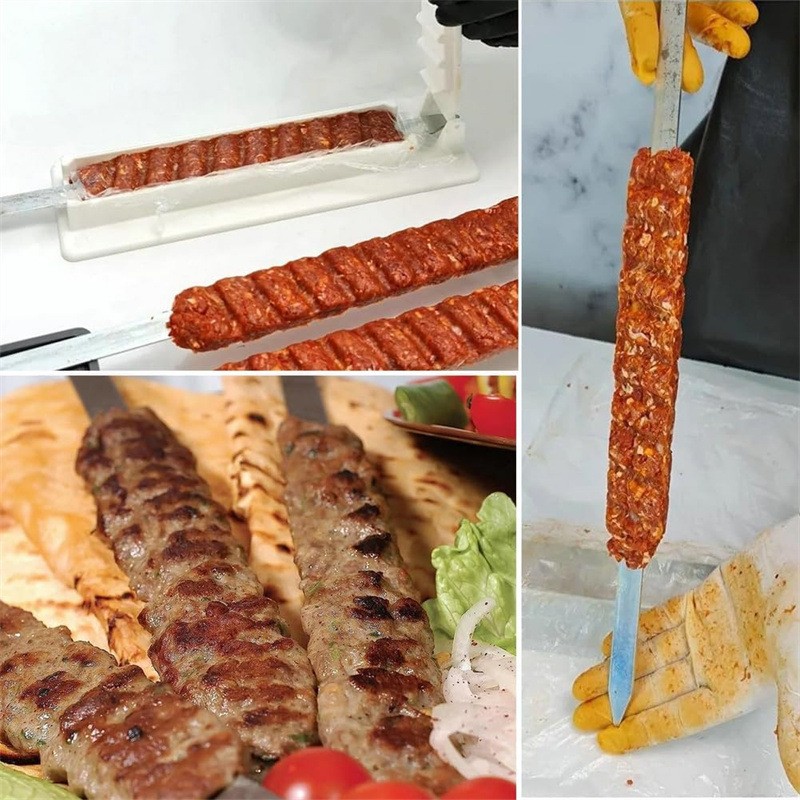 新型シングル列ケバブメーカー、バーベキュー肉串機、ケバブプレ - Sandwich Press Grill のレビューと価格